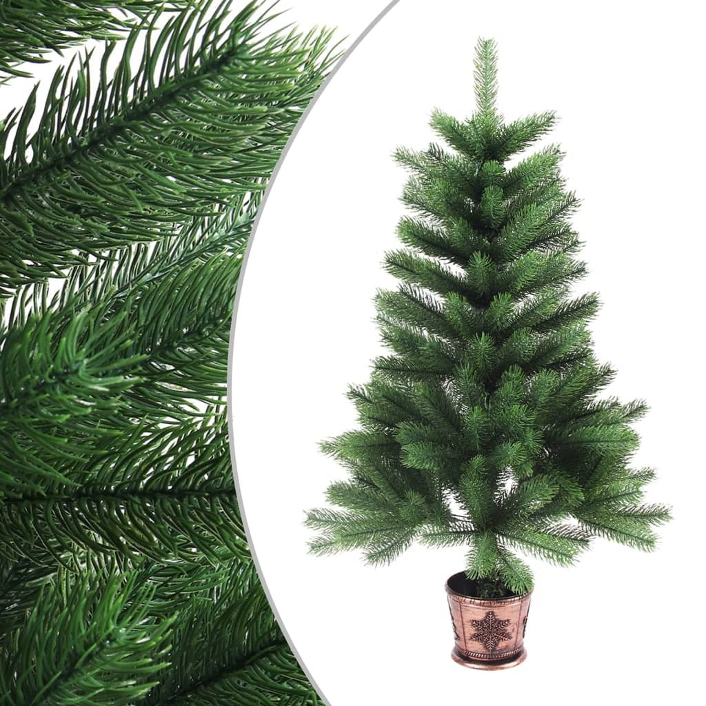 Christmas Tree Green Polyethylene (PE) 35.4 in Durable