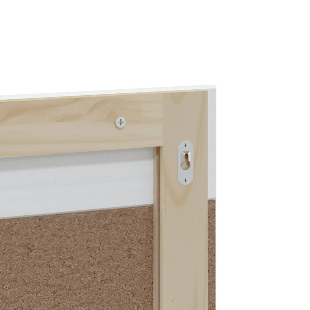 Bathroom Furniture Set White Solid pine wood Medium