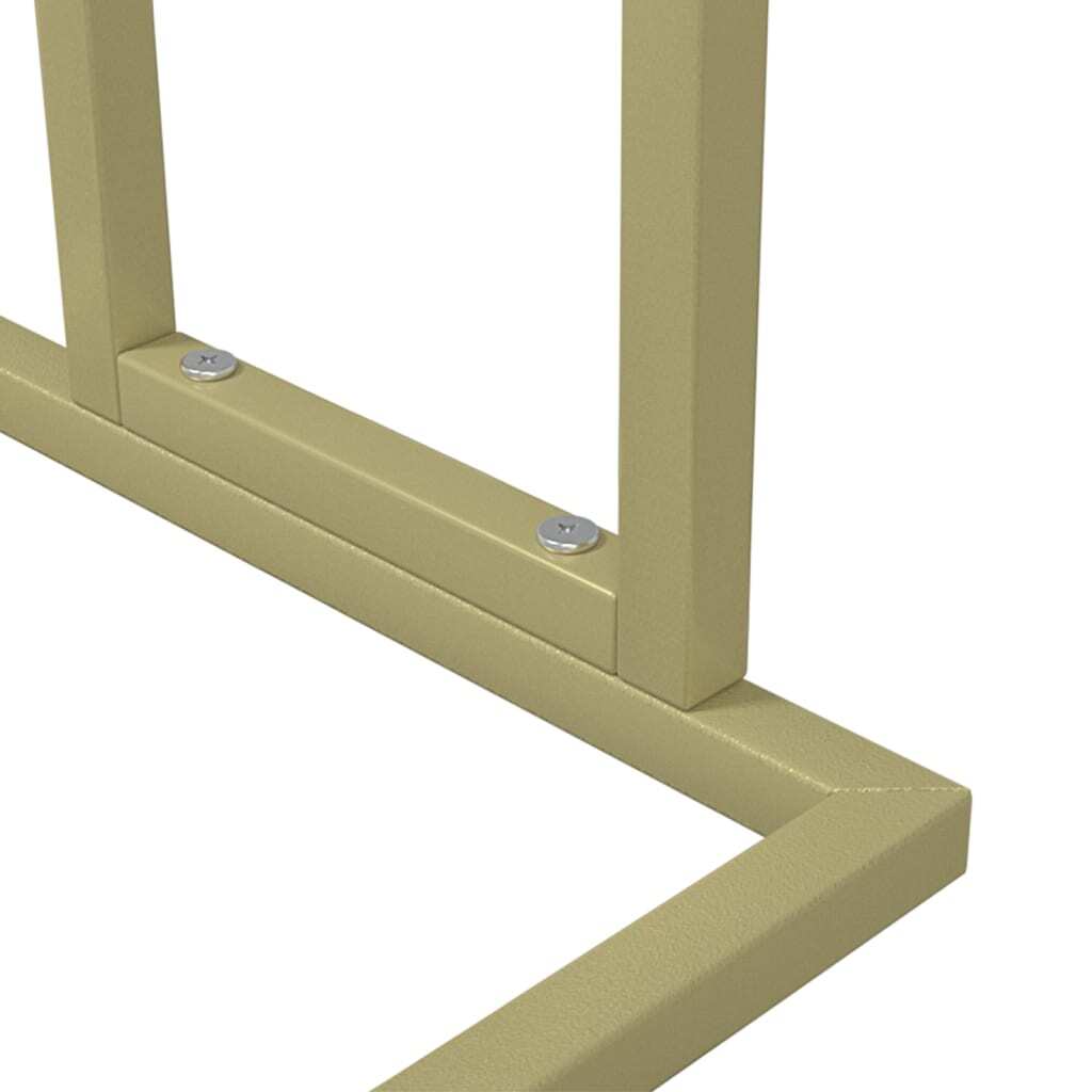 Towel Rack Gold Iron Medium Towel Rack Rectangular Modern