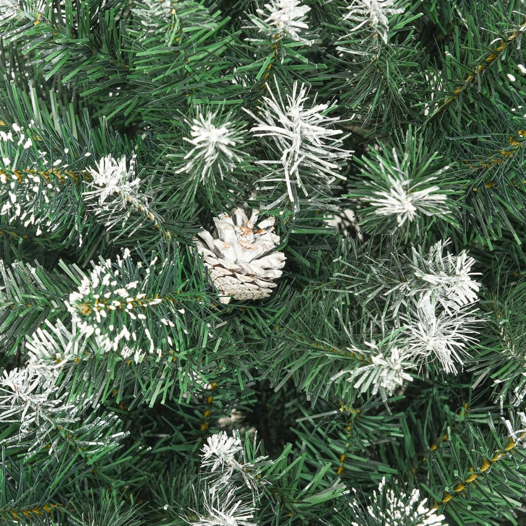 Christmas Tree Green and white PVC, steel 82.7 in