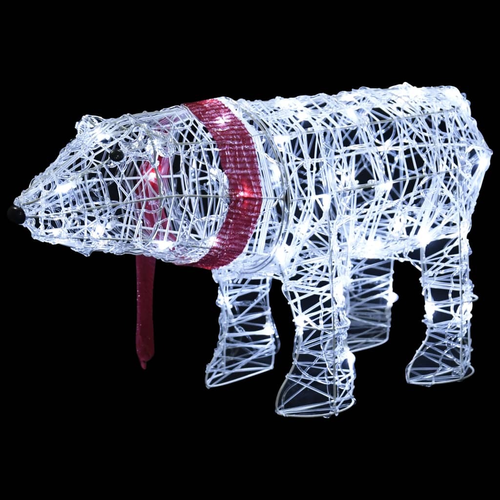 Christmas Decoration Cool White Acrylic Medium