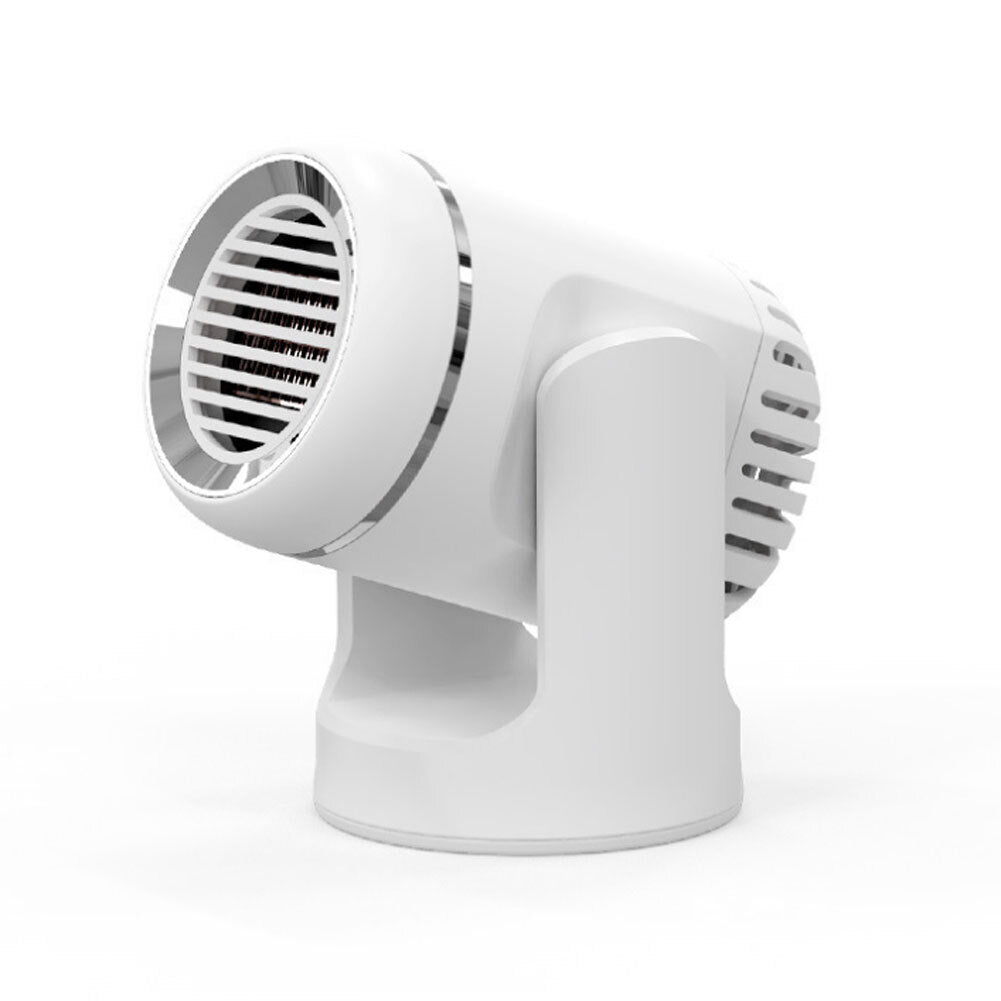 12V Car Heater Fast Heating Heater Windshield Glass Defogger Defroster Portable Dryer White