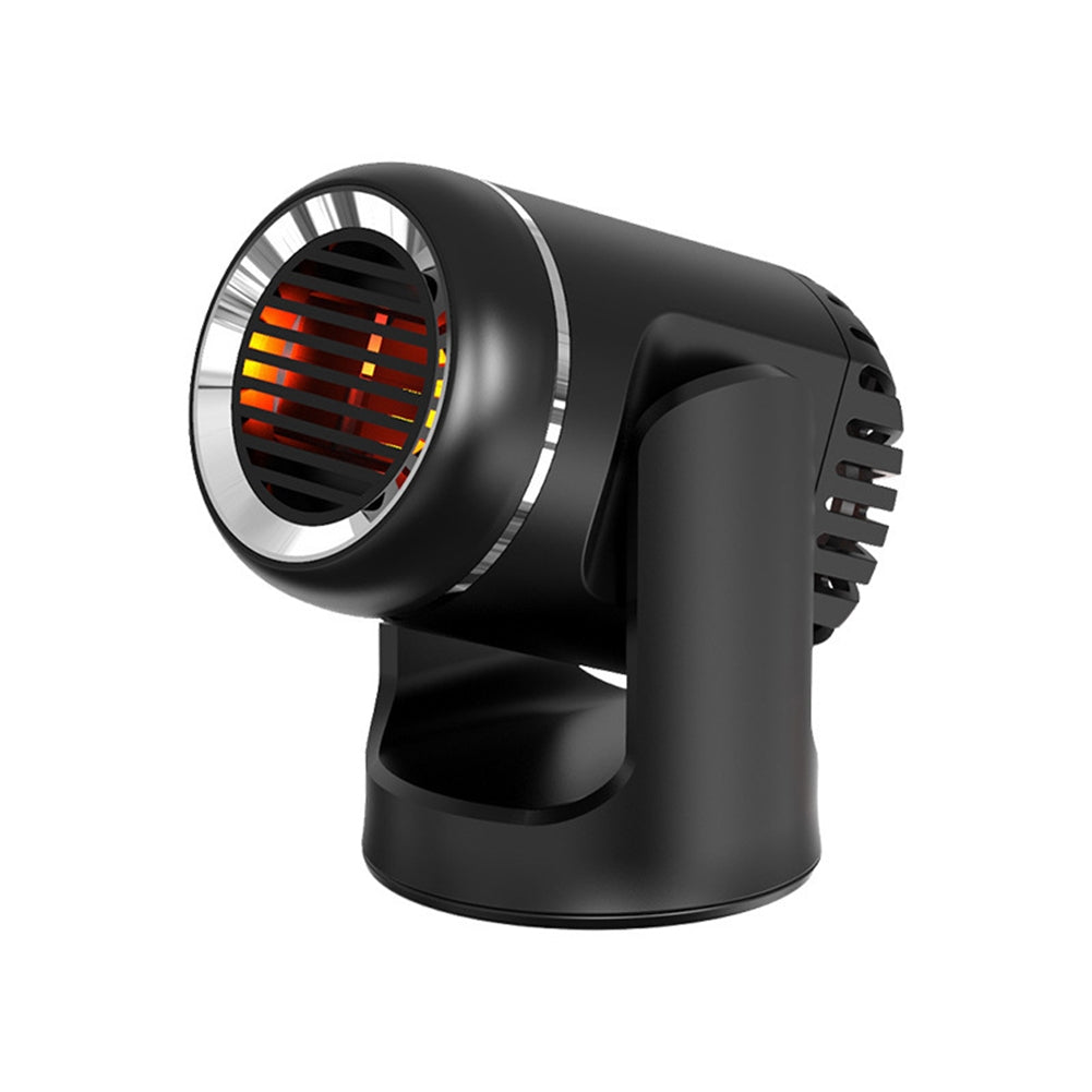 12V Car Heater Fast Heating Heater Windshield Glass Defogger Defroster Portable Dryer White