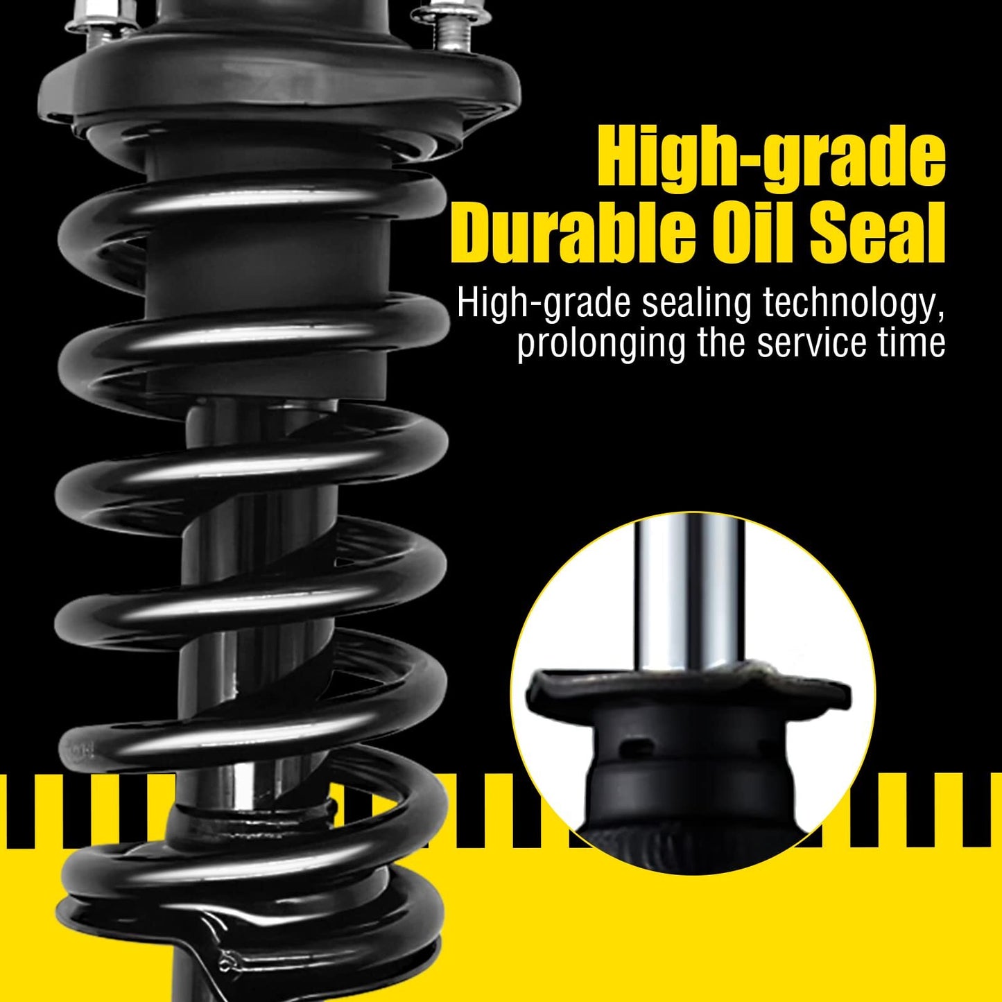 US GARVEE Front Pair Complete Strut Spring Assembly Compatible for 2008-2010 Scion xD - 13071 13072