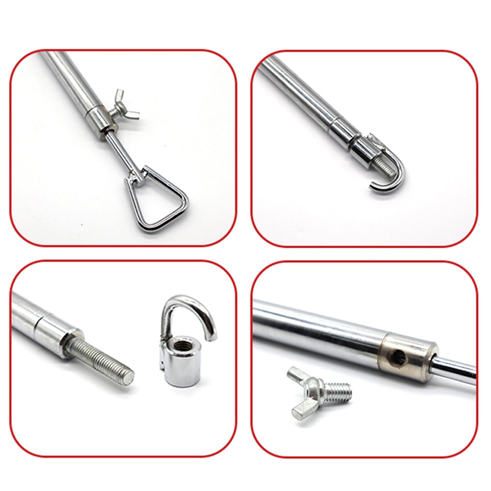 Car Dent Repair Auxiliary Tool Support Rod Manual Hood Lift Extension Supports Automobile Accessories silver