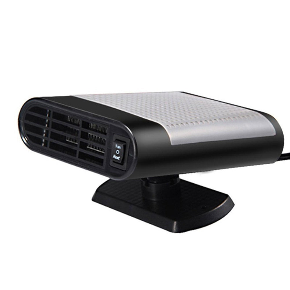 12v 150W Car Air Heater Fast Hot Warm Air Blower Quick Heating Windshield Defroster Demister Defogger black red