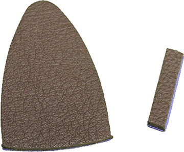 Cir-Cut Traditional Rest Brown Leather