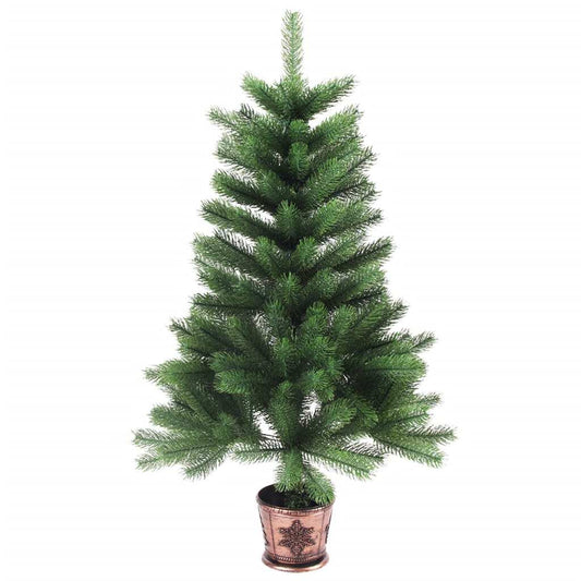 Christmas Tree Green Polyethylene (PE) 35.4 in Durable