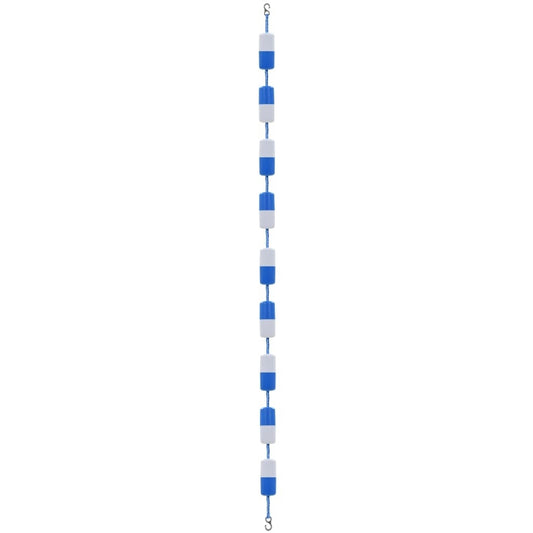 Swimming Pool Safety Divider Rope Blue and white ABS plastic