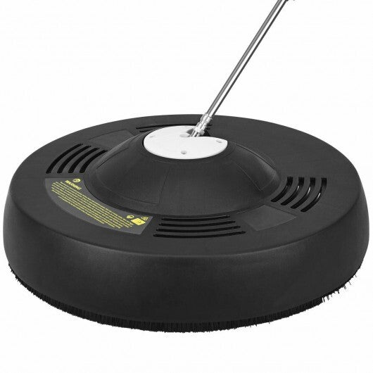 3000psi 16 Inch Pressure Washer Surface Cleaner Attachment - Color: Black