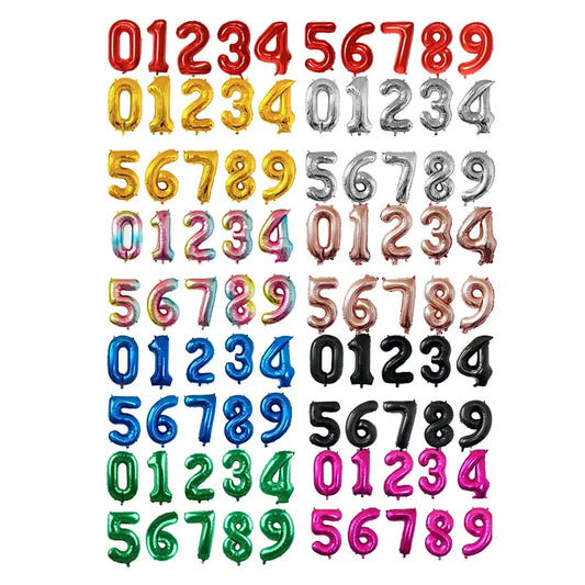 Color: AGATE, Ballon Size: 16INCH, Shape: O - 16/32 inch Number Foil Rose Gold Green Silver Discolor Digital Baby Shower Supplies Kid Boy balloons Birthday Party Decoration