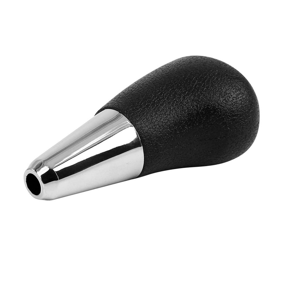 Car Automatic Gear  Stick  Shift  Knob Shift Lever Handle Compatible For Corolla Camry Prius black + silver