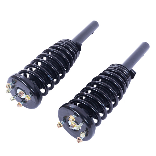2 Pcs Iron Shock Absorber 17-171691R-171691L JB Black