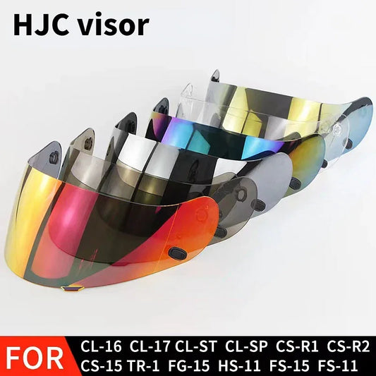 Color: Army Green - Helmet Visor for HJC CL16 CL17 CLST CLSP CSR1 CSR2 CS15 TR1 FG15 HS11 FS15 Helmet Shields Uv Protection Capacete Accessories
