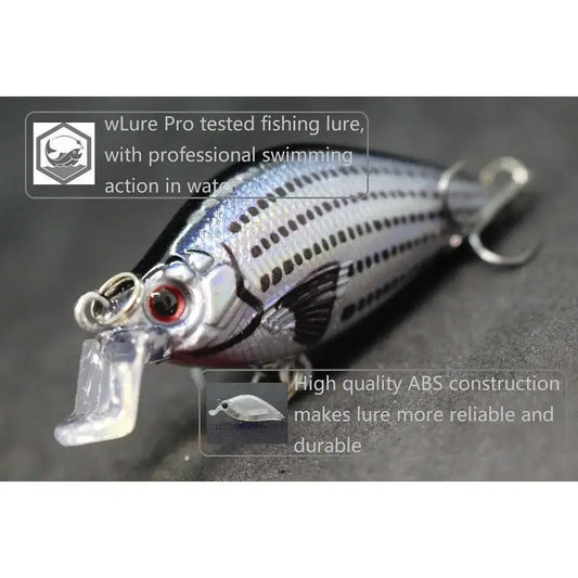 Color: Auburn - wLure Fishing Lures 6.4cm 8.6g Crankbait Wobbler Hard Bait Pike Fishing Carp Artificial Bait 2023 Colors Fake Lure C503